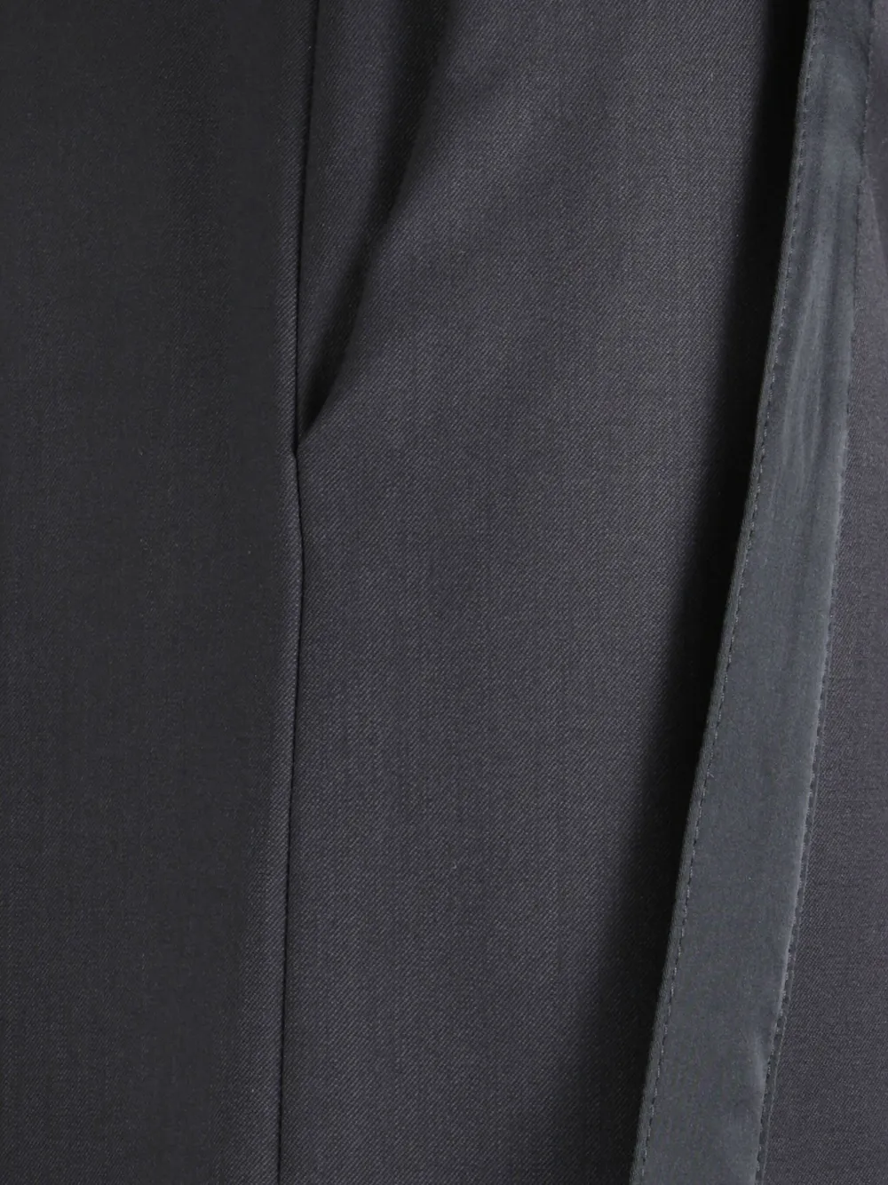 Dondup Suspenders-detail Trousers In Blue