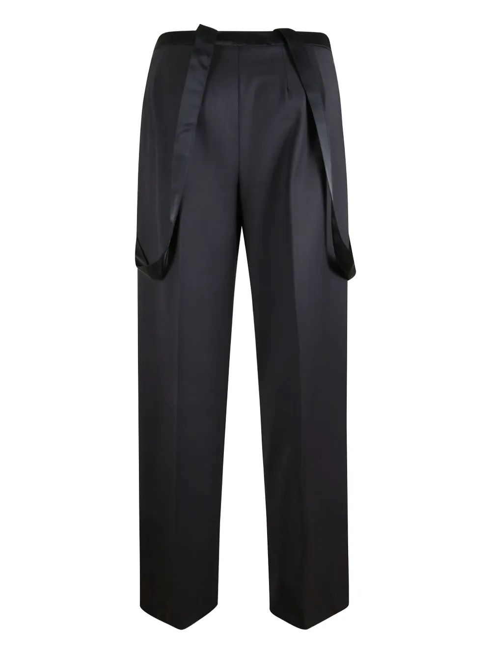 DONDUP Broek met bretels - Zwart