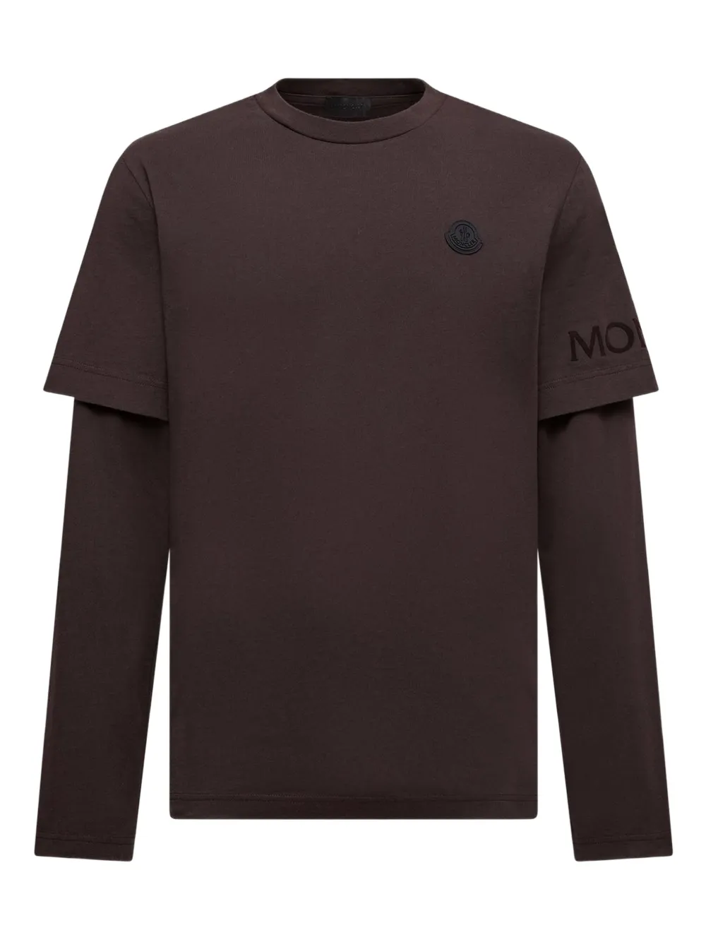 Moncler playera con logo | marrón | Image 1