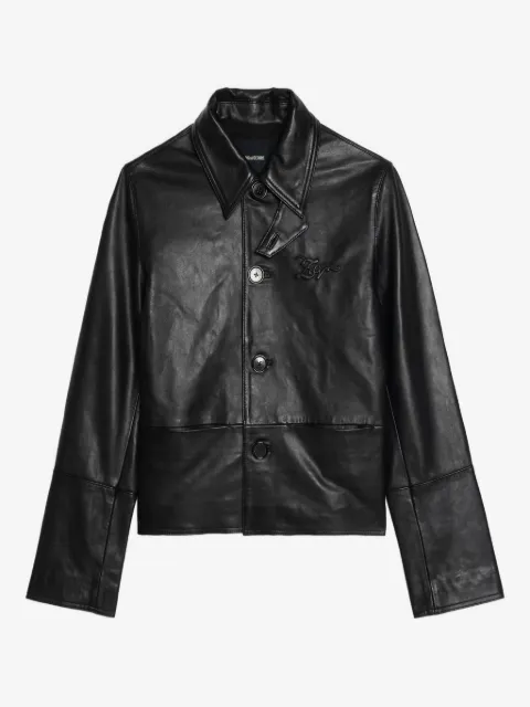 Zadig&Voltaire chamarra Lessa con botones