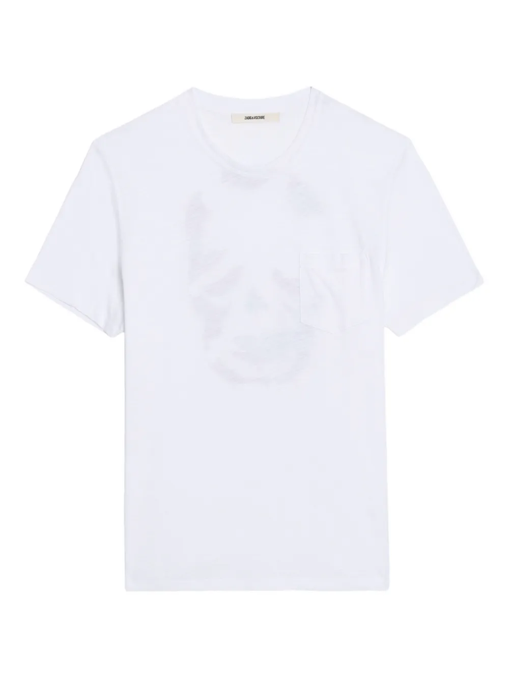Zadig&Voltaire Stockholm chest-pocket T-shirt - Bianco