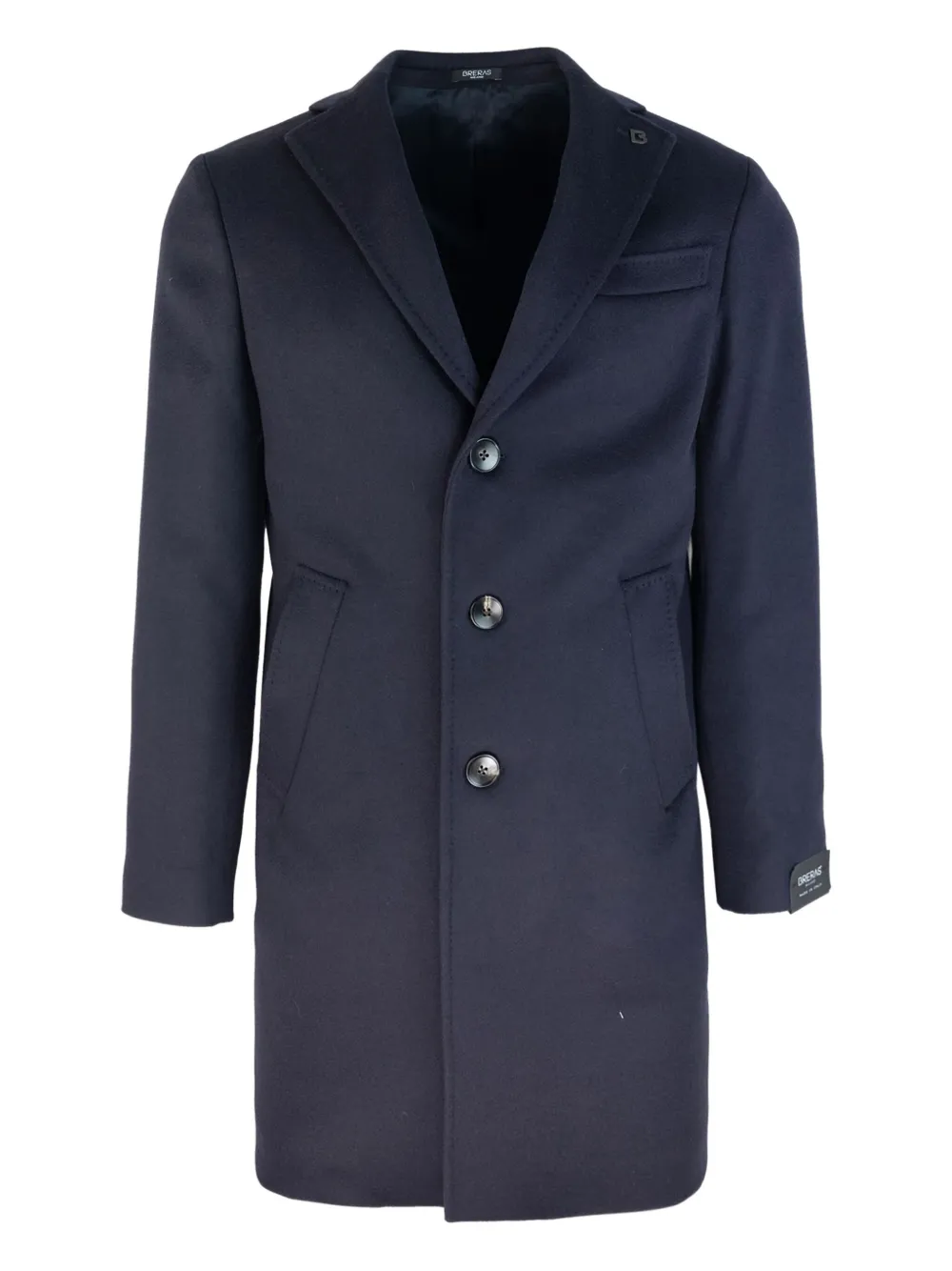 BRERAS MILANO three-button coat | Blue | Image 1