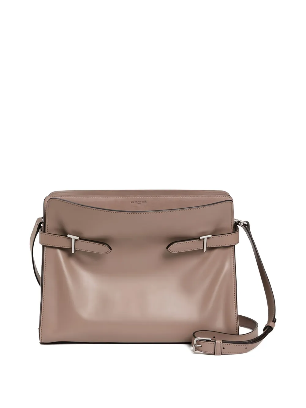Le Tanneur buckle-strap shoulder bag - Beige
