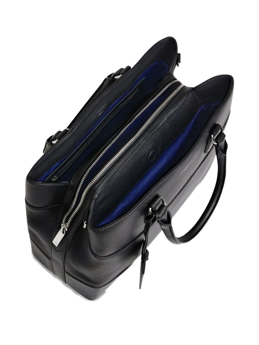 Le Tanneur Shopper met handgreep - Zwart