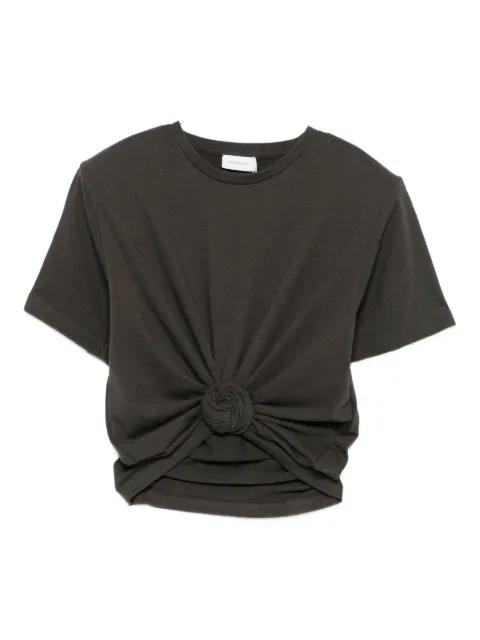 Magda Butrym rose-accent short-sleeve T-shirt