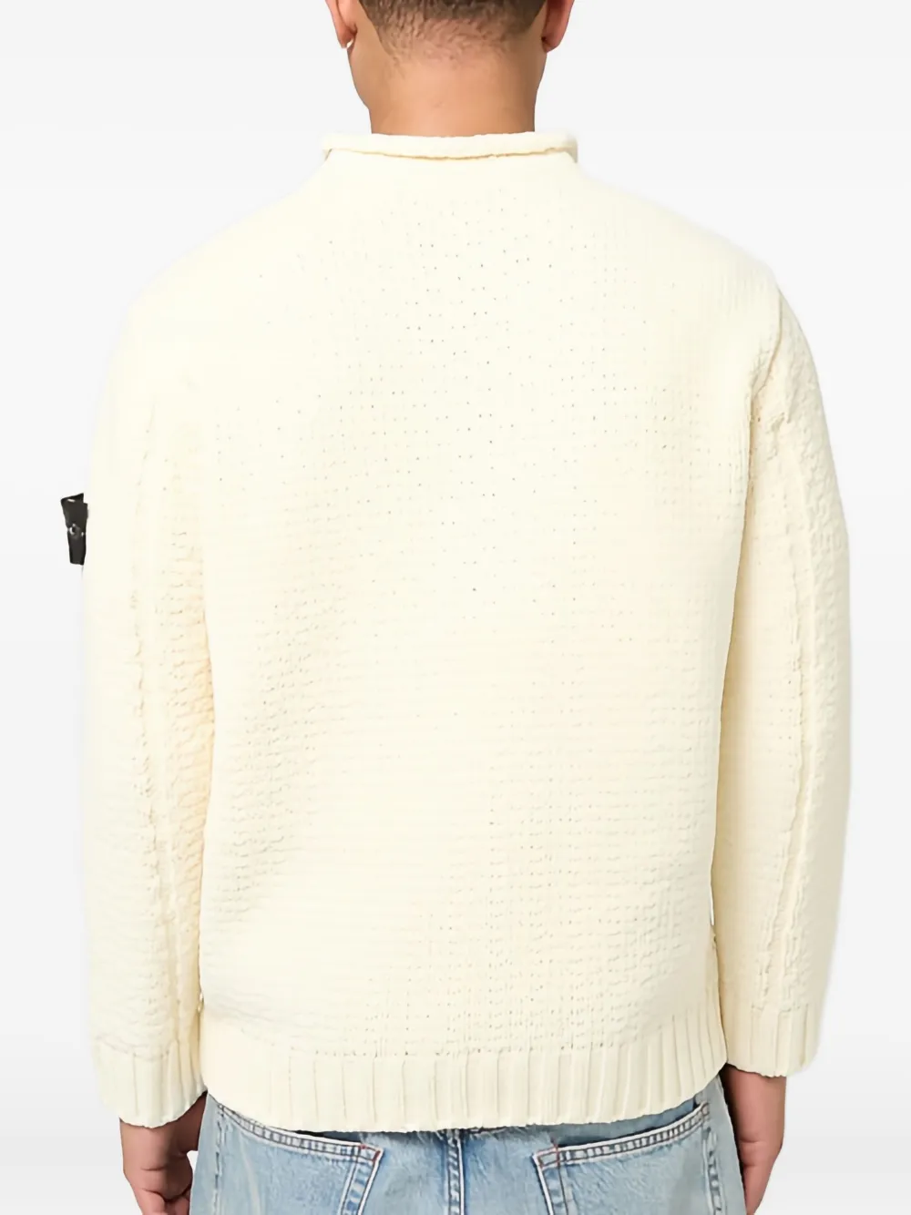 Stone Island Coltrui met patch Beige