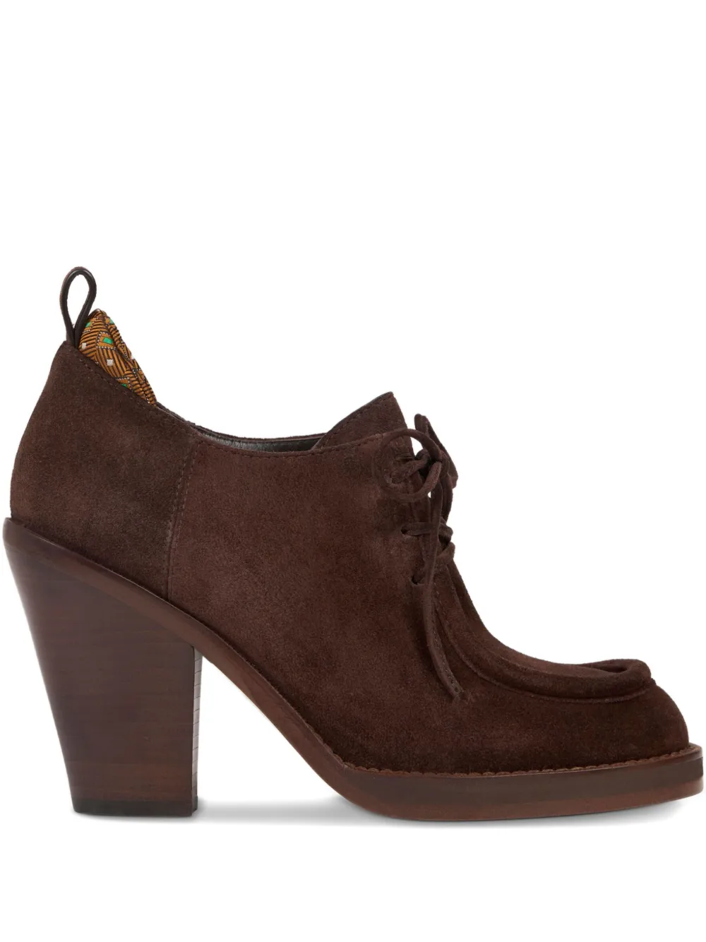ETRO 75mm suede pumps Brown