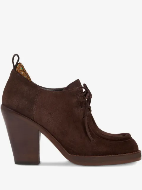 ETRO 75mm suede pumps