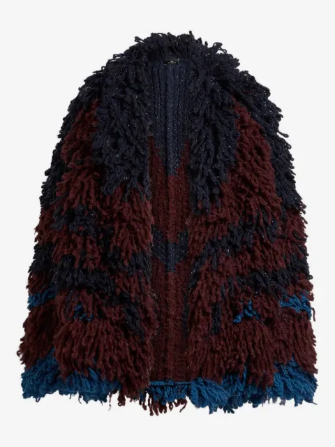 ETRO fur-stitch jacket