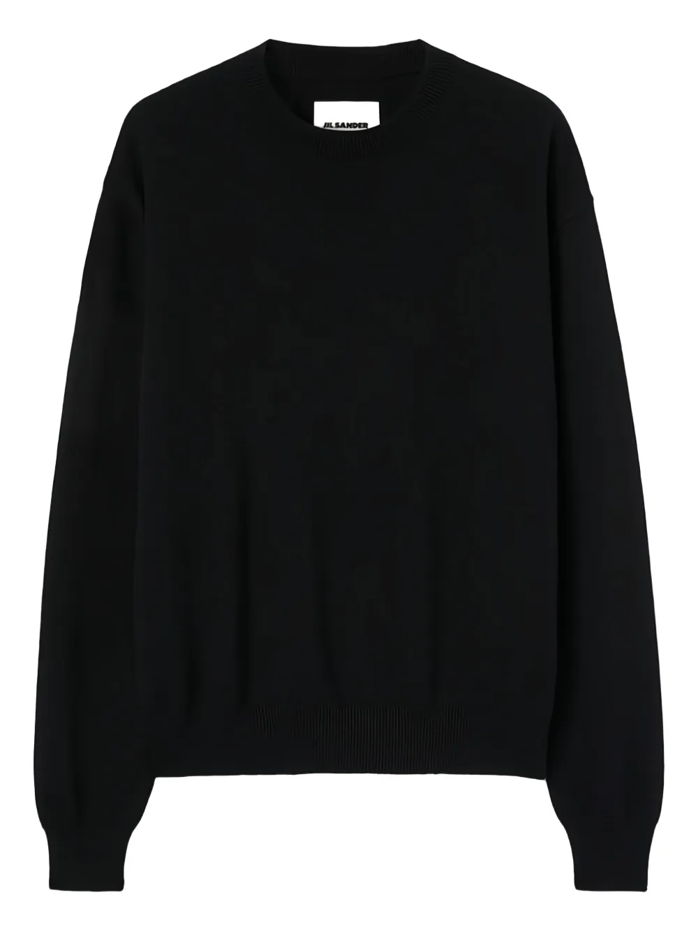 Jil Sander suéter con cuello redondo | negro | Image 1