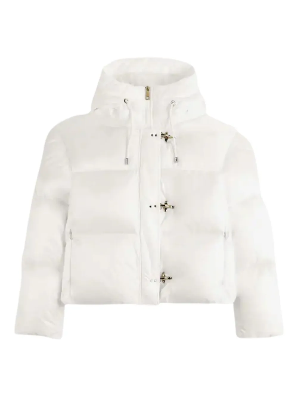 Fay hooded puffer coat | White | Image 1