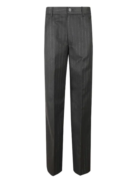 DONDUP pantalones con estampado de rayas diplomáticas