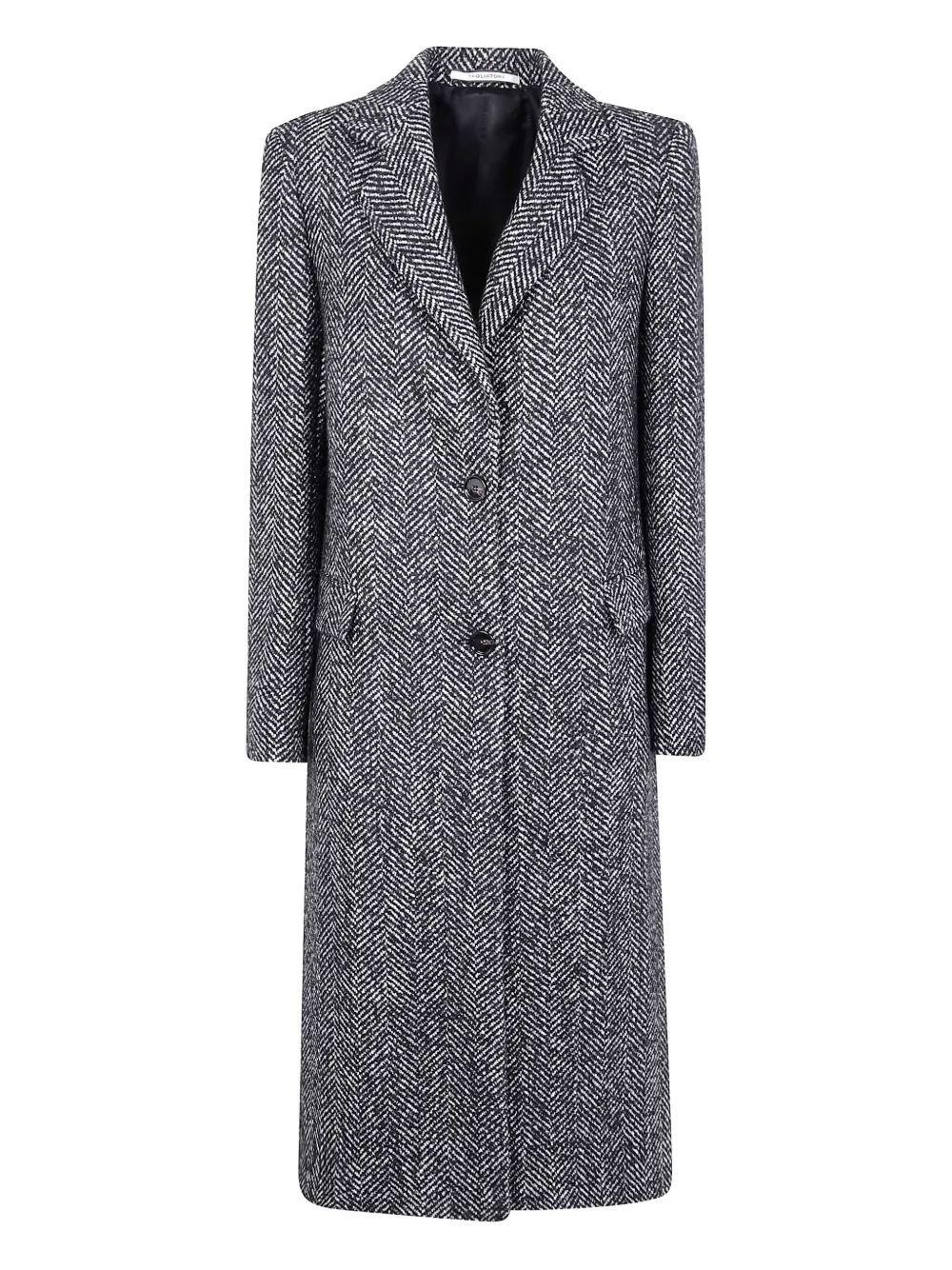 Tagliatore Amanda herringbone wool coat | Grey | Image 1