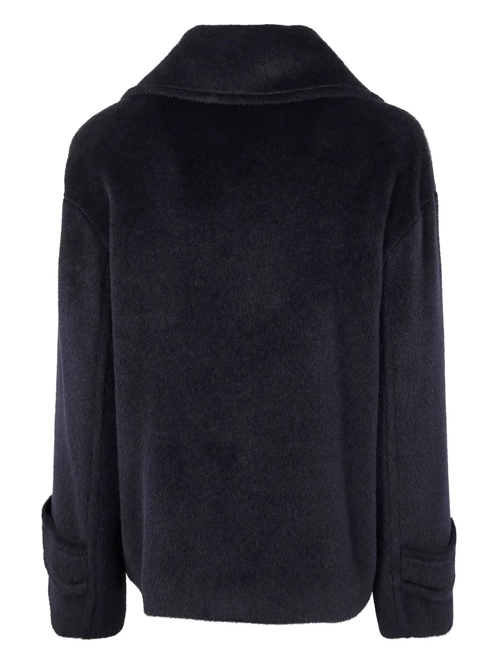 Tagliatore Sheila Double-breasted Alpaca-wool-blend Jacket In Blue