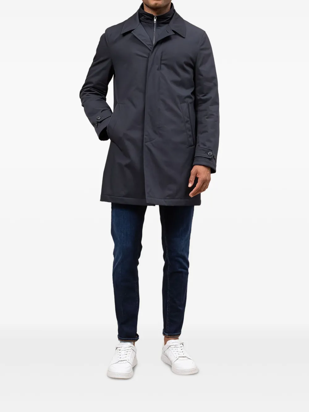 Fay zip coat | Abrigos con botonadura simple | Image 2