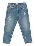 AMISH distressed frayed jeans - Blue