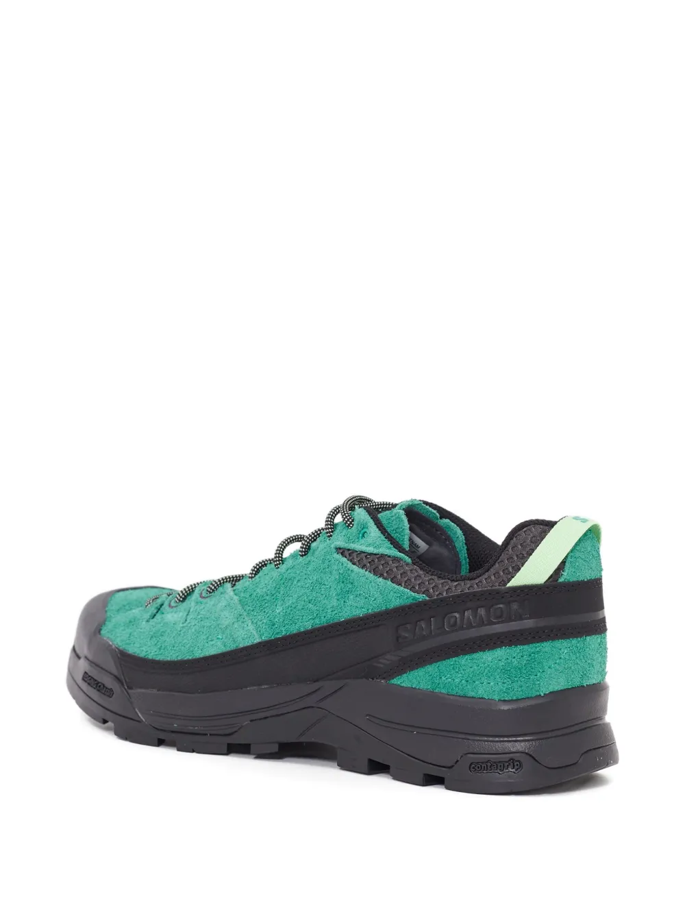 Salomon X-Alp suede lace-up sneakers Green