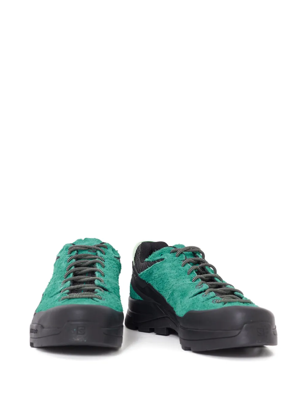 Salomon X-Alp suede lace-up sneakers Green