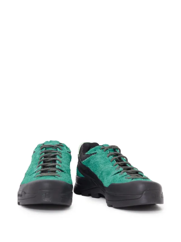 Salomon X-Alp Suede lace-up Sneakers | Green | FARFETCH
