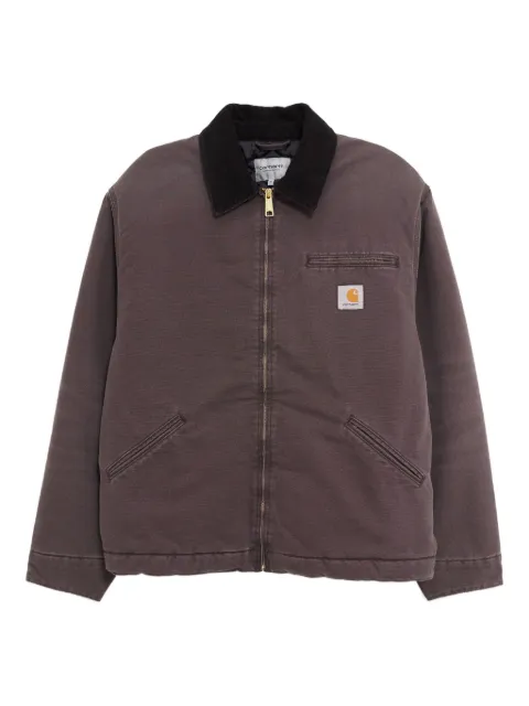 Carhartt WIP corduroy-collar cotton jacket