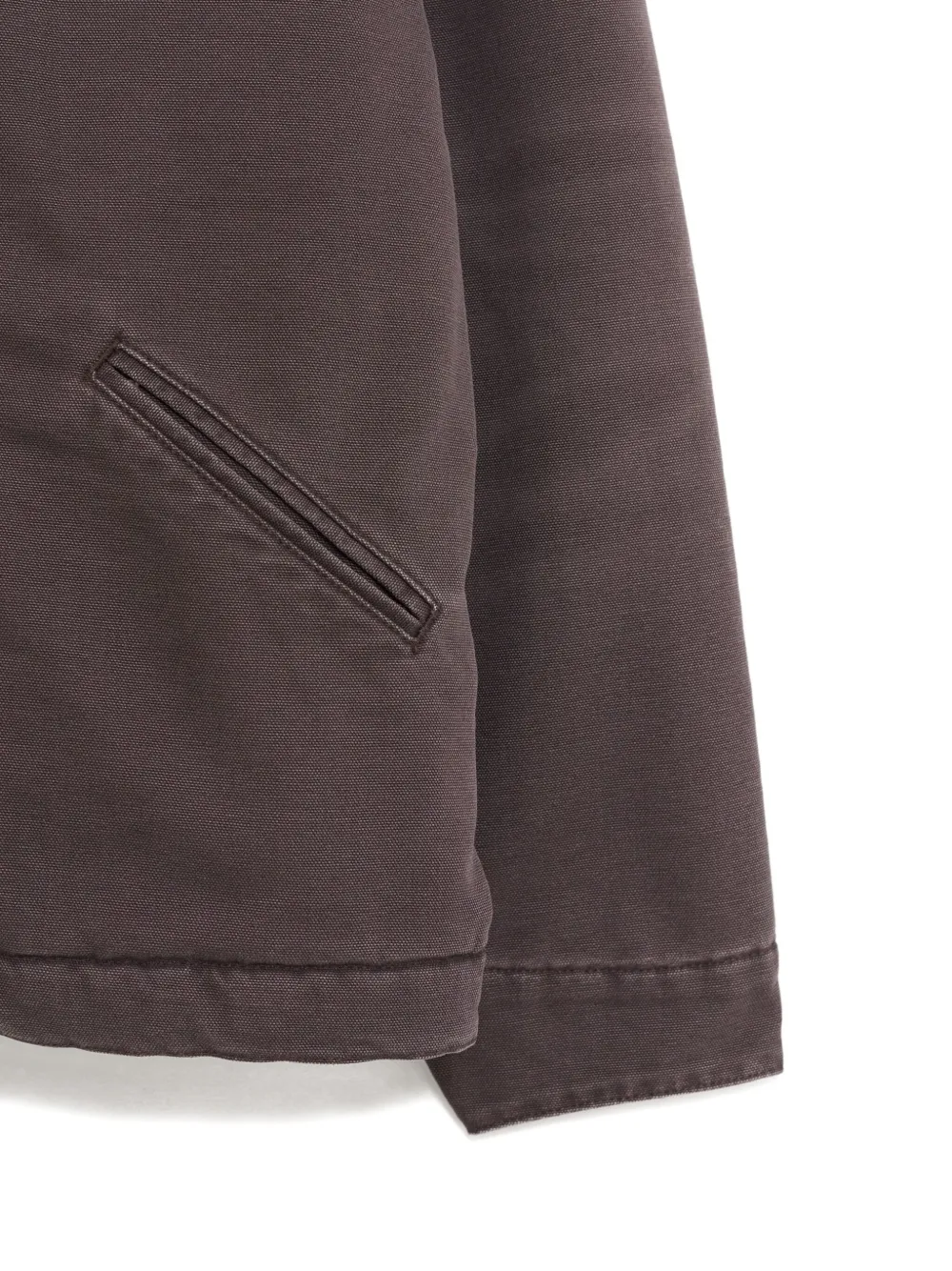 Carhartt Winter Og Detroit Jacket Aged Canvas Tobacco In Gray