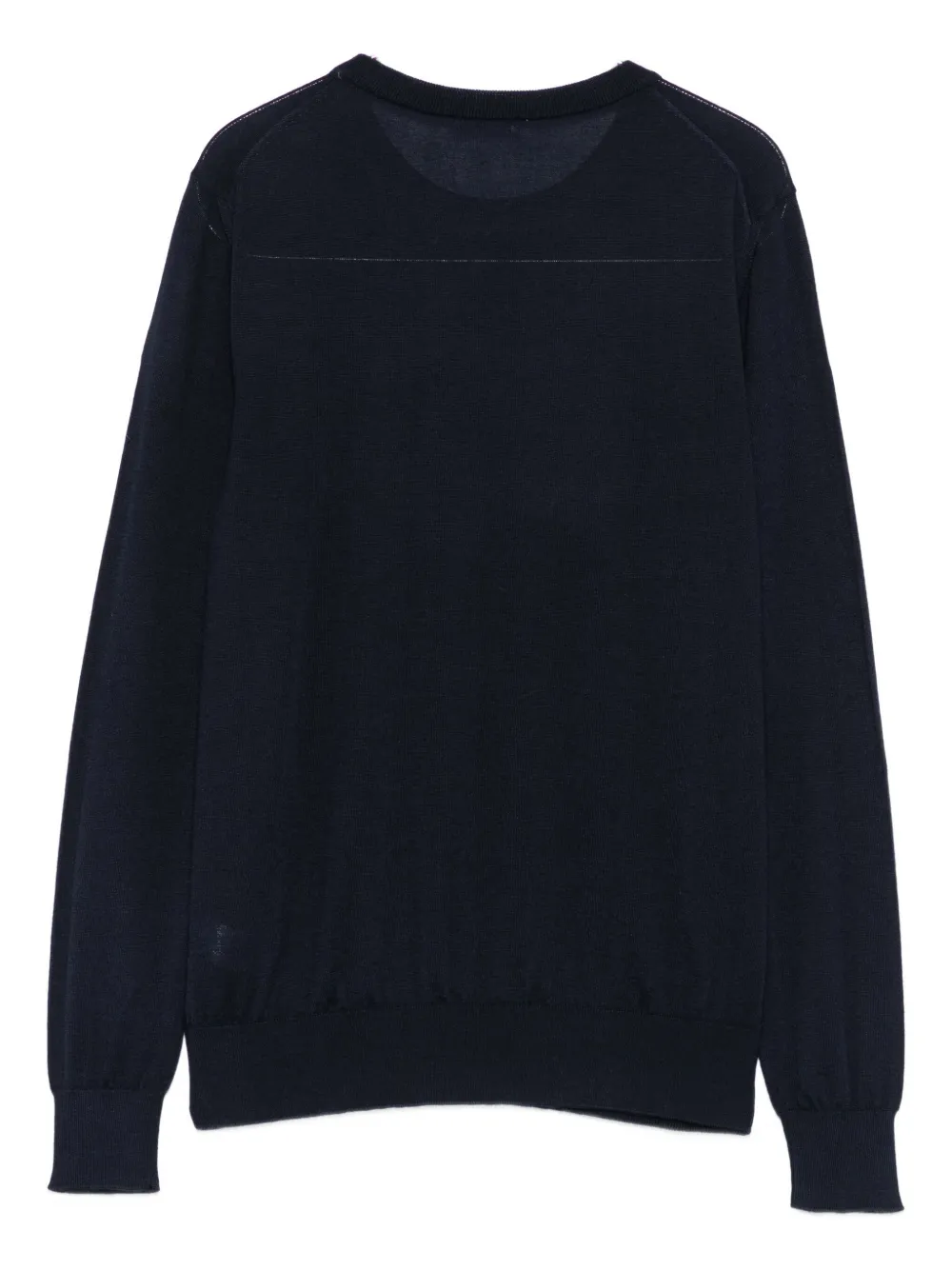 Malo long-sleeve crew-neck sweater Blauw
