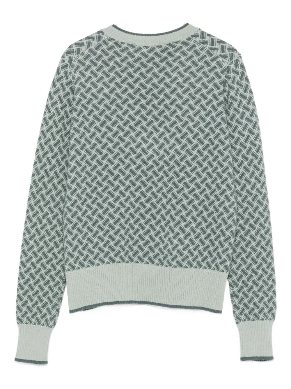 Drumohr V-neck Sweater In Green