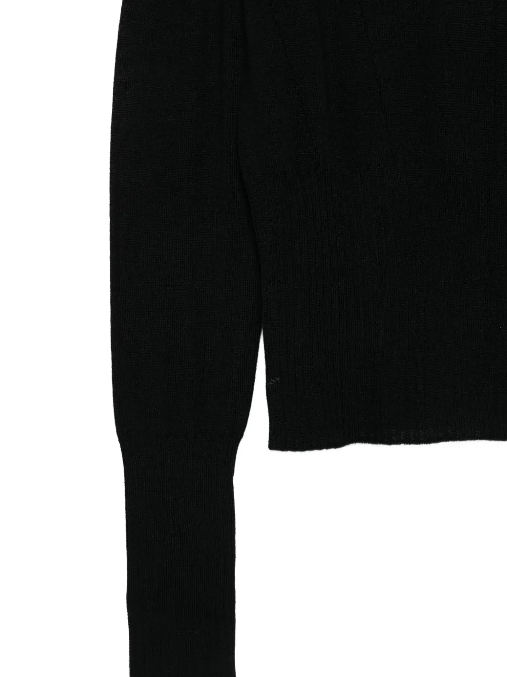 High-Neck Long-Sleeve Sweater