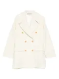 Tagliatore double-breasted patch-pocket coat - Neutrals