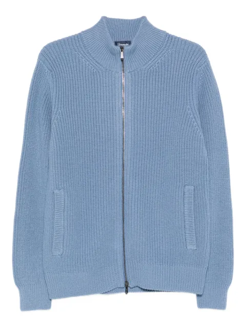 Drumohr zip-front cardigan