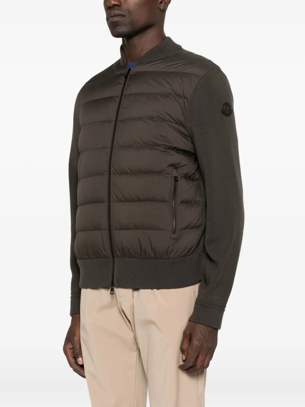 Moncler Gewatteerd vest Bruin
