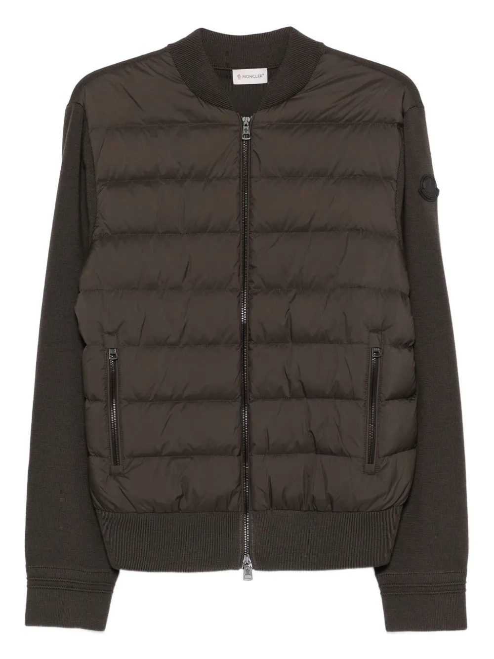 Moncler Gewatteerd vest Bruin