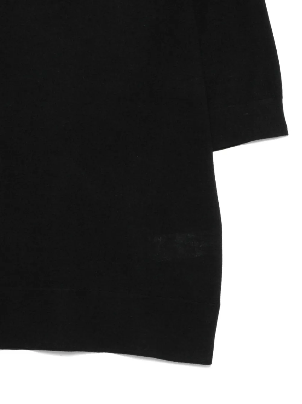 Malo crew-neck T-shirt Zwart