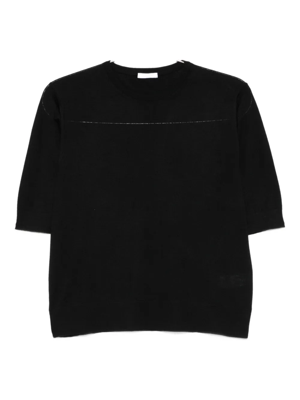 Malo crew-neck T-shirt Zwart