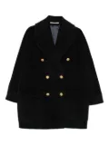 Tagliatore double-breasted patch-pocket coat - Blue