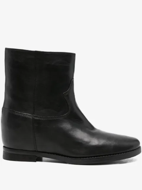 Julie Dee leather ankle boots
