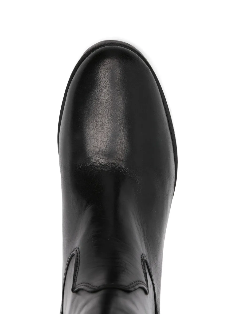 Julie Dee leather ankle boots Black