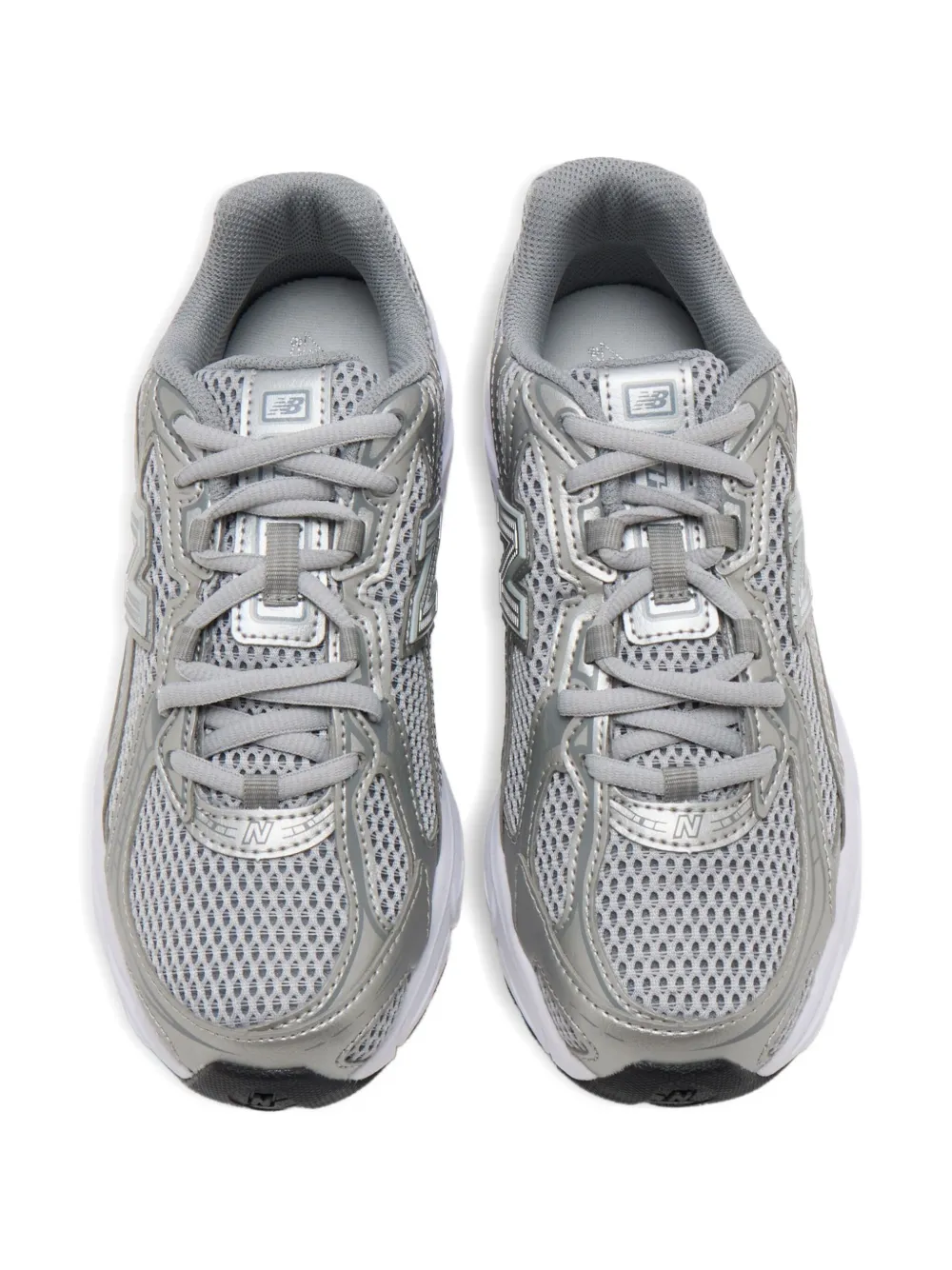 New Balance Kids 740 mesh-panel sneakers Grey