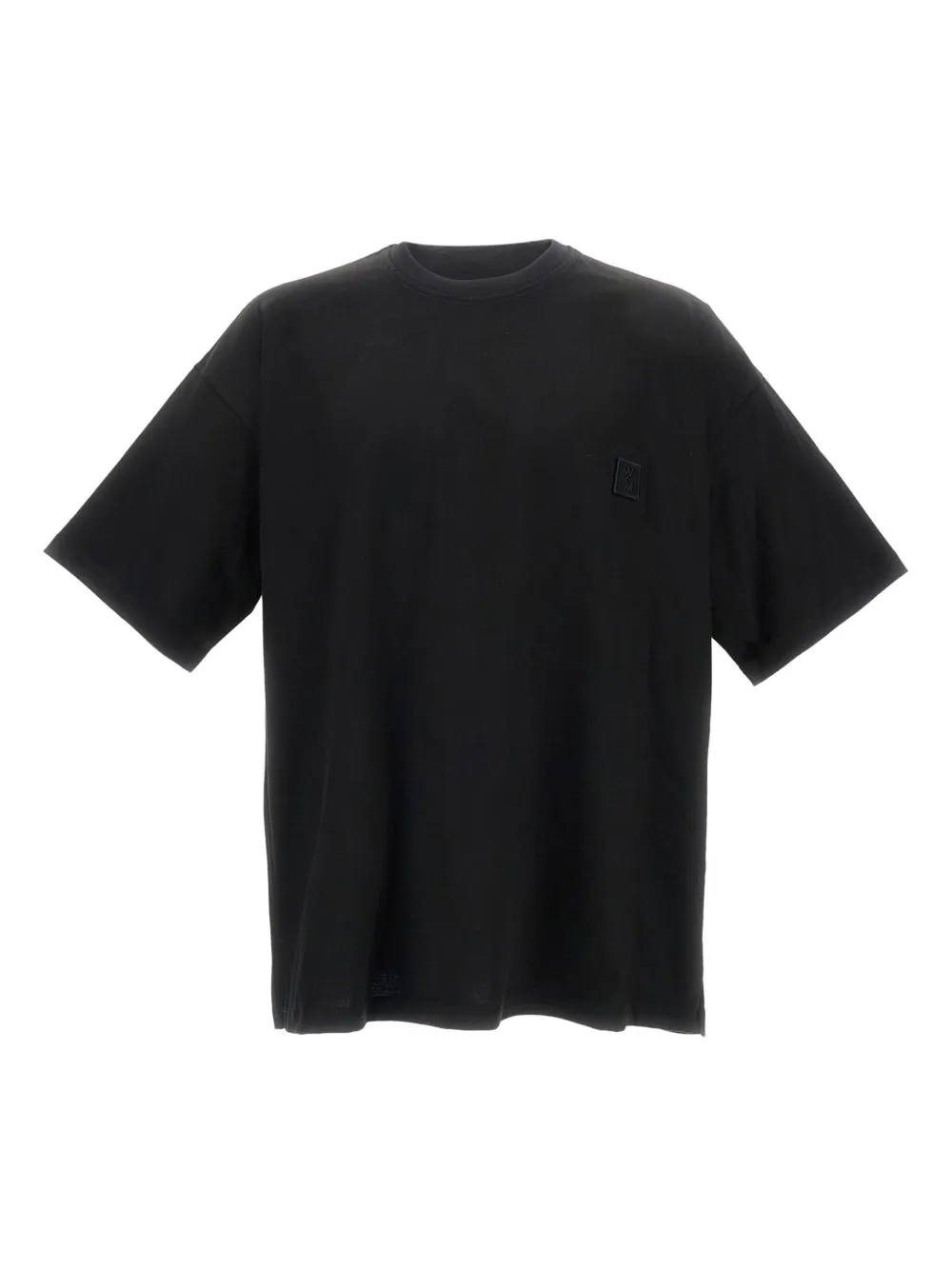 Wooyoungmi playera con logo bordado | negro | Image 1