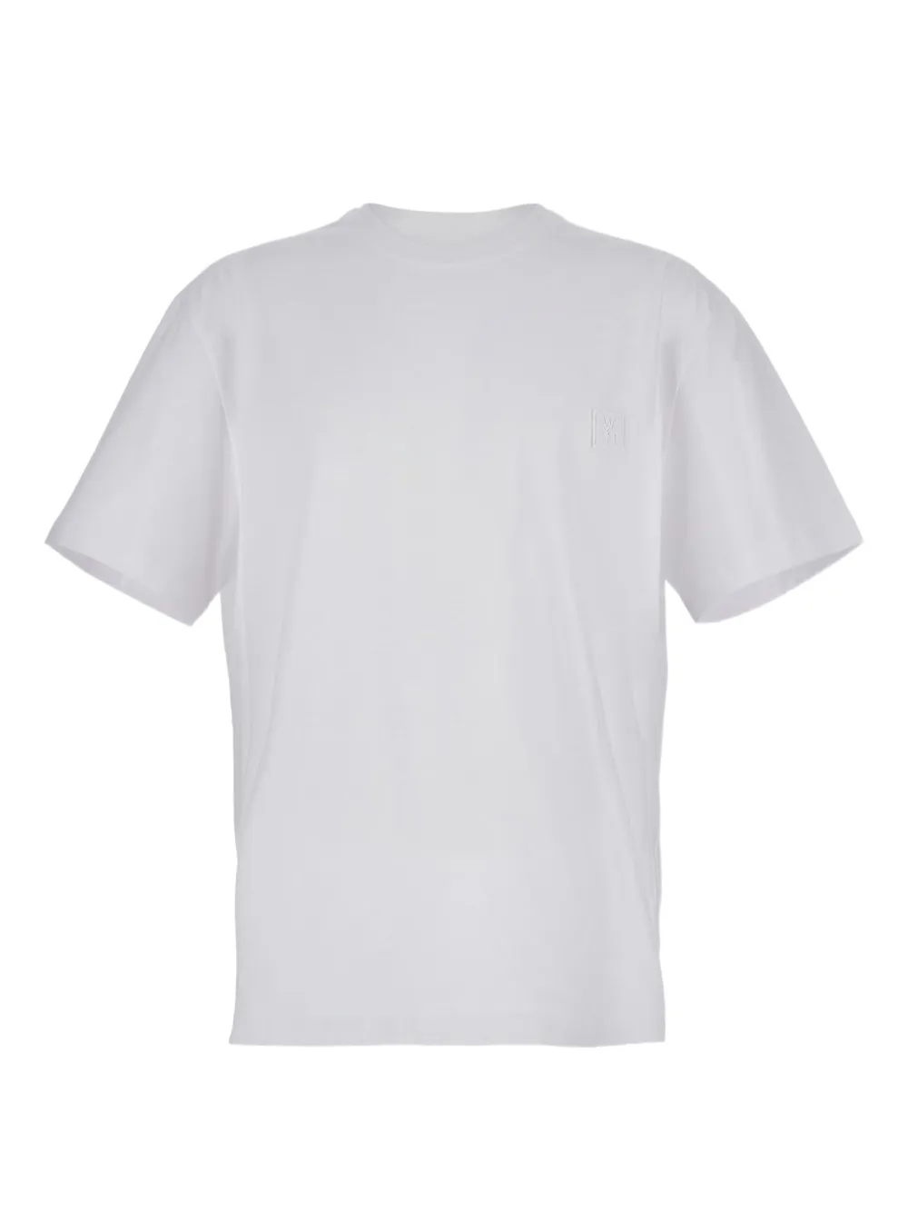 Wooyoungmi playera con cuello redondo | blanco | Image 1