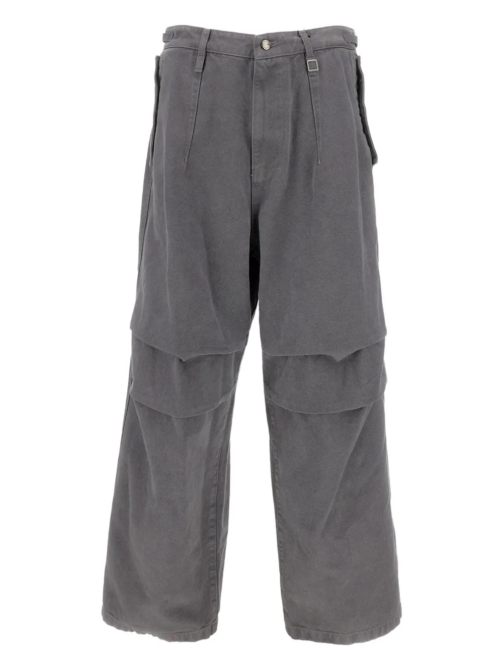 Wooyoungmi layered-panel jeans | Grey | Image 1