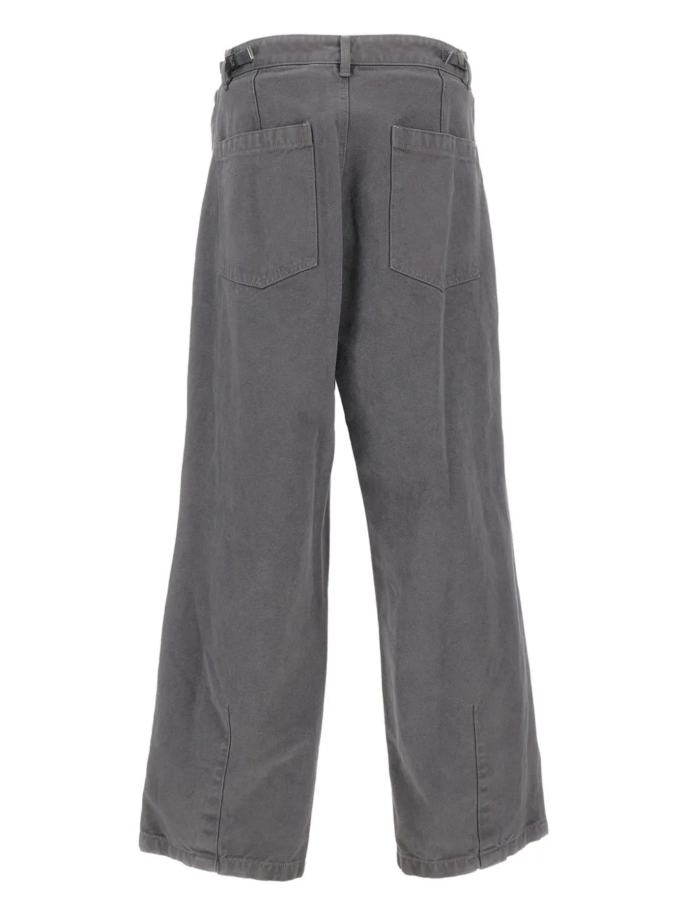 Wooyoungmi layered-panel jeans - Grijs