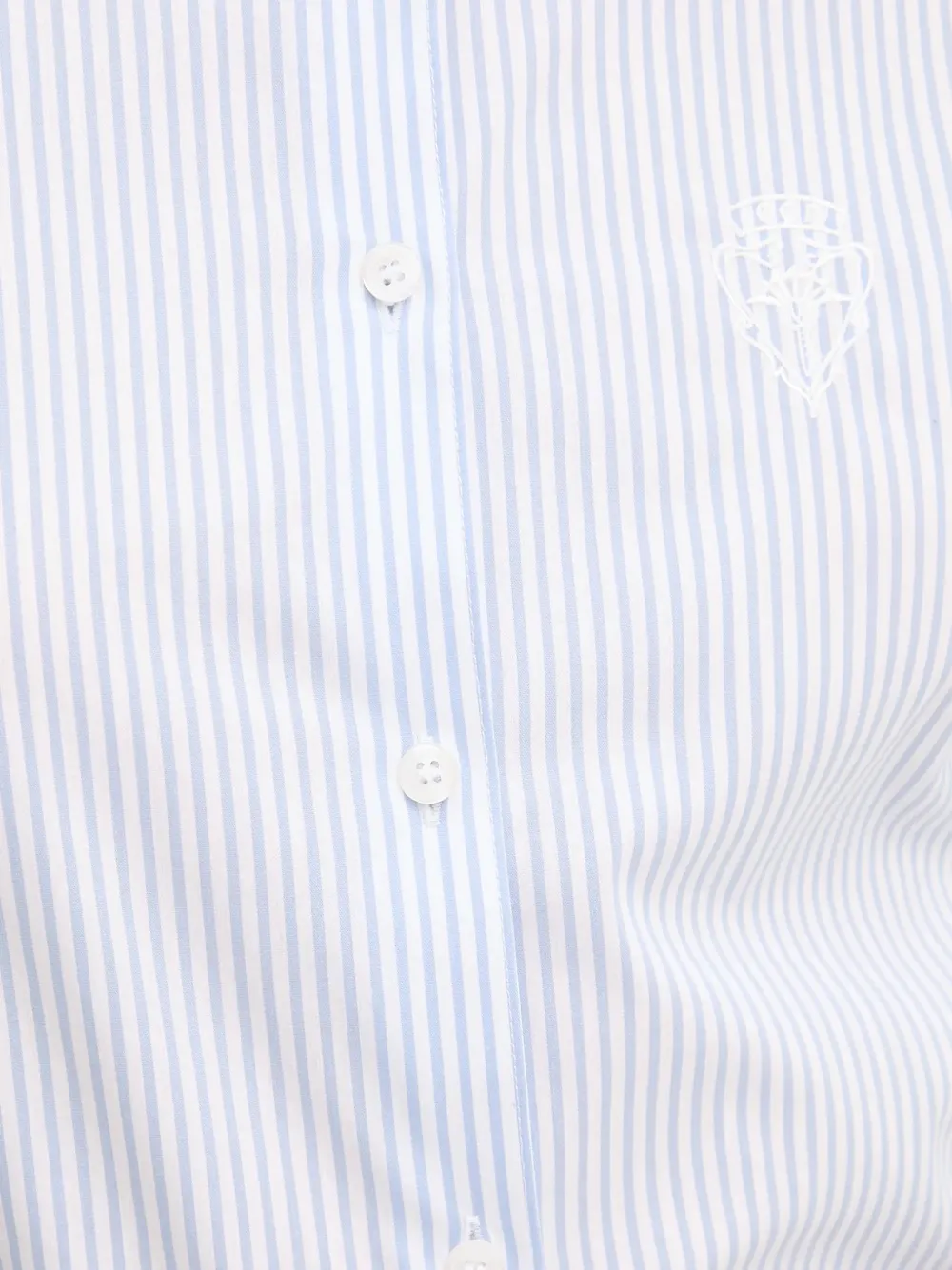 Joop! Gestreept blouse Wit