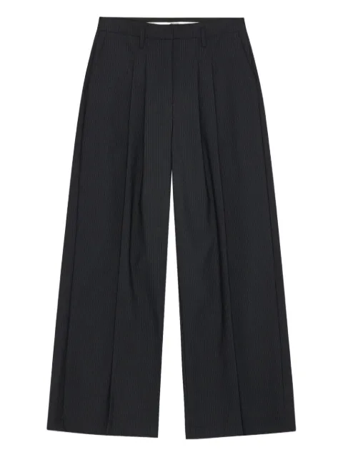HERSKIND pinstripe pleated-front trousers