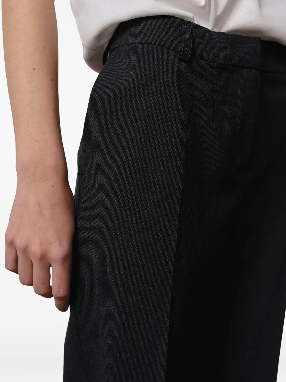 HERSKIND Cropped broek Zwart