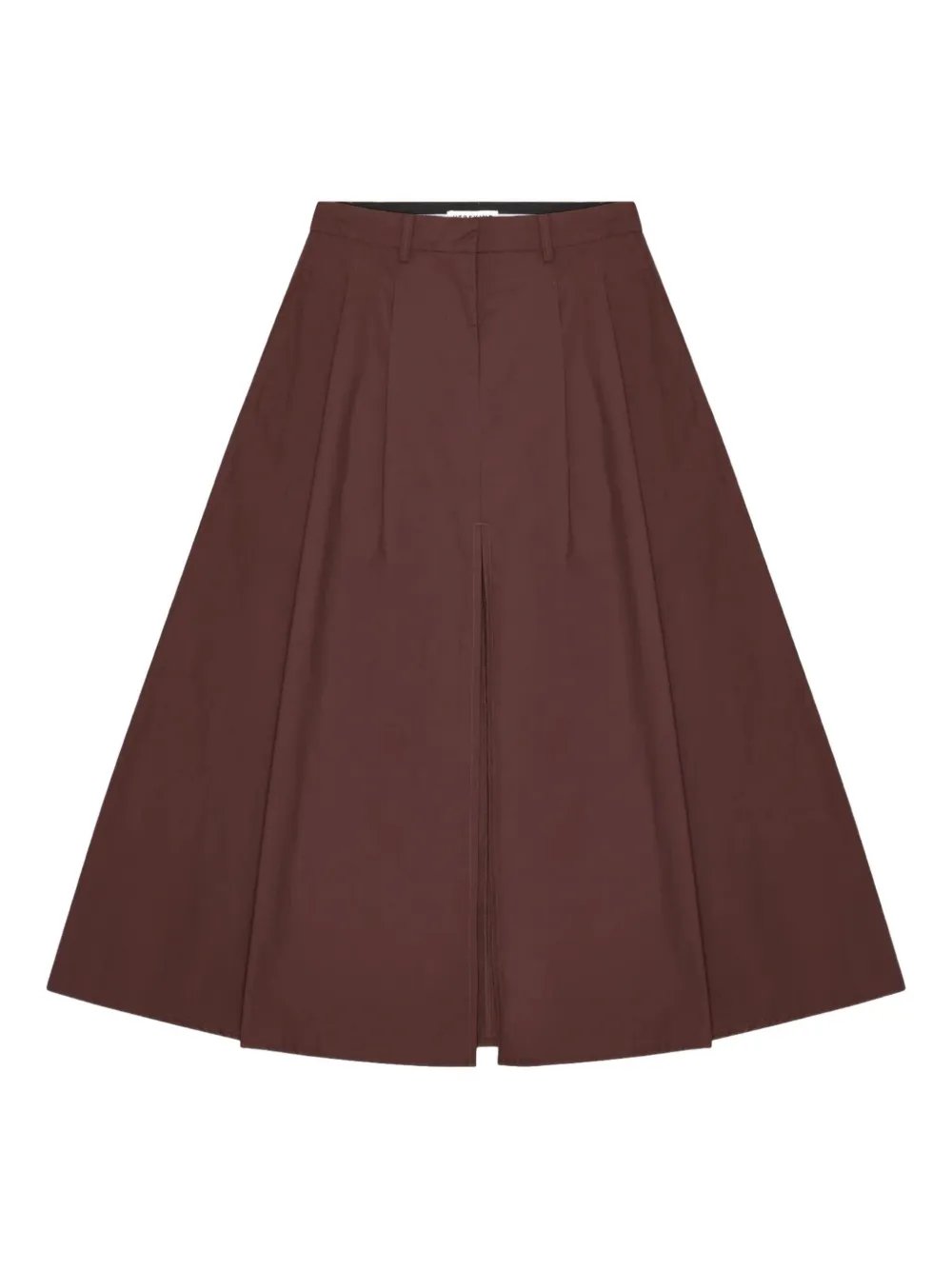 HERSKIND pleated-front skirt | Brown | Image 1