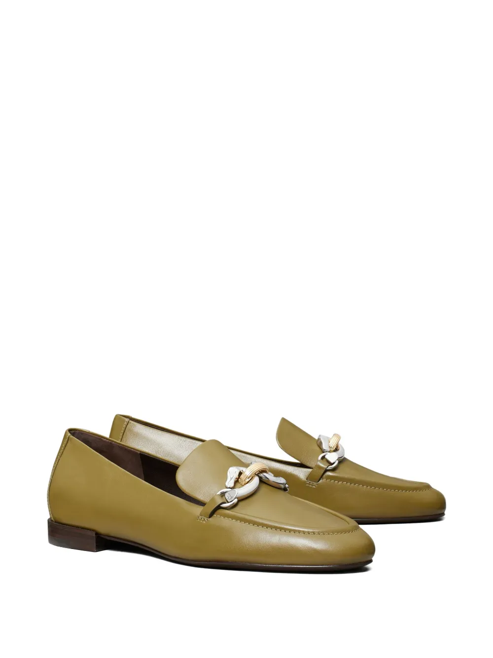 Tory Burch Jessa leather loafers Green