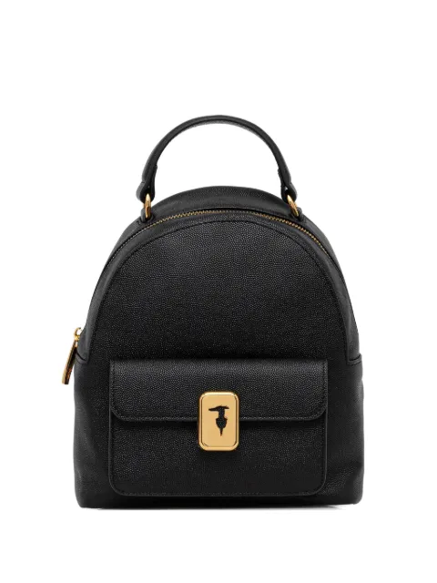 Trussardi logo-plaque backpack