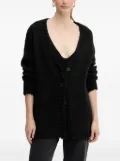 Silvian Heach buttoned-front cardigan - Black