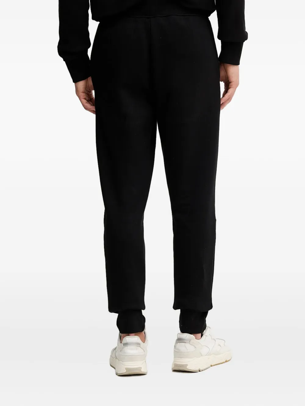Trussardi Joggingbroek met borduurwerk - Zwart